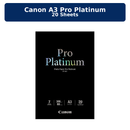 Canon A3 Pro Platinum 20 Sheets