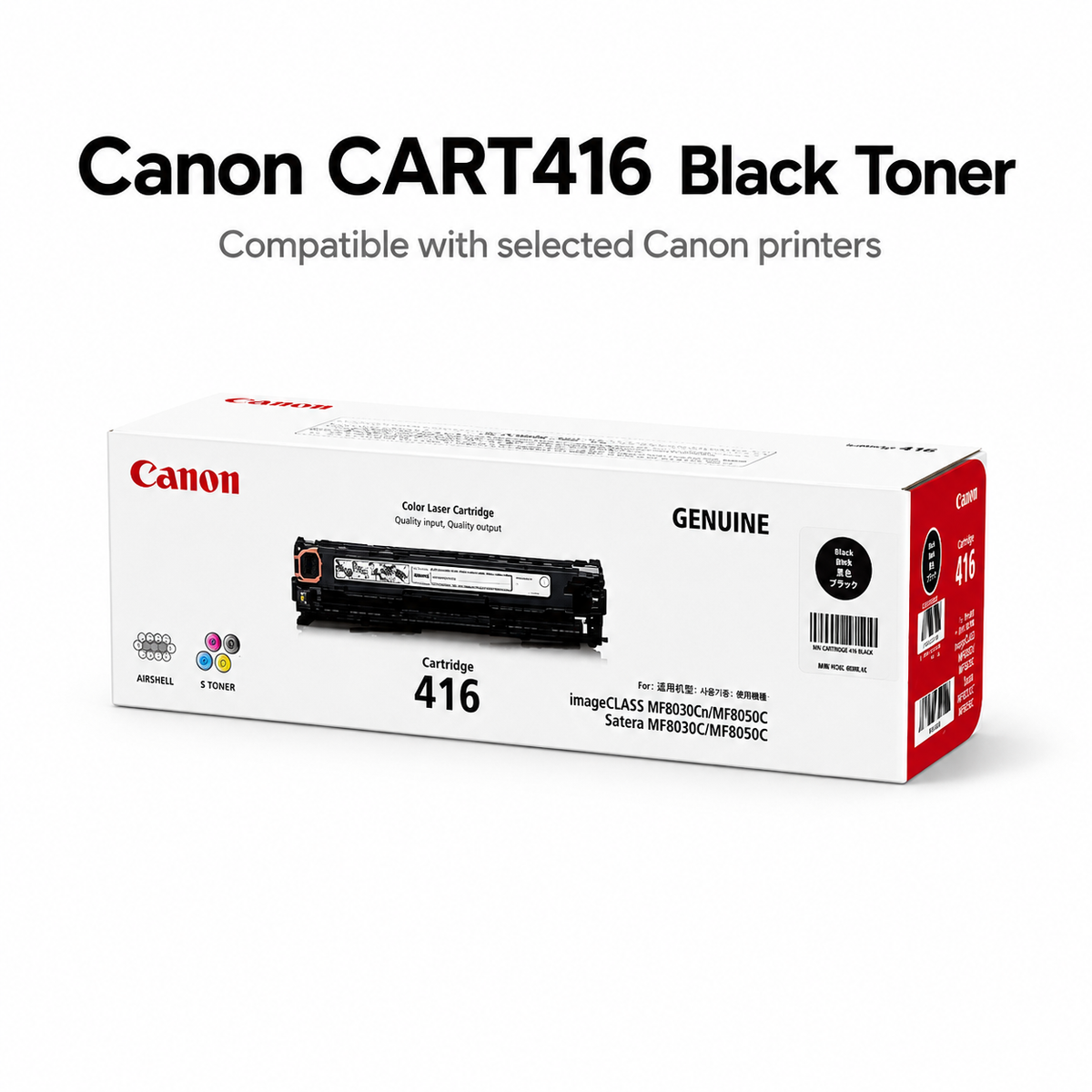 Canon CART416 Black Toner
