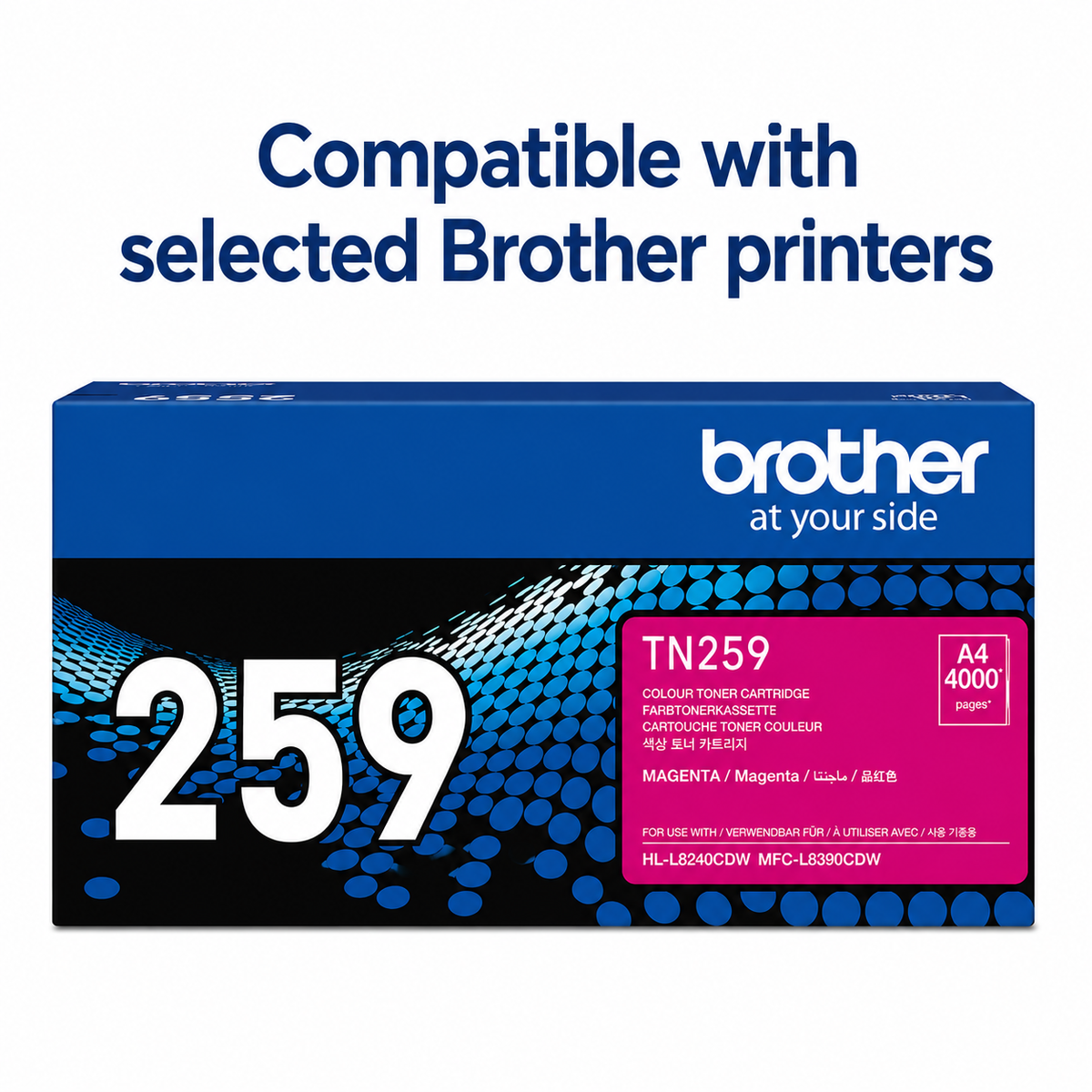 Brother TN259 Magenta Toner Cartridge