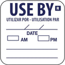 Hygiplas Removable Use by Food Prep Label 1'' (1000 LPR)