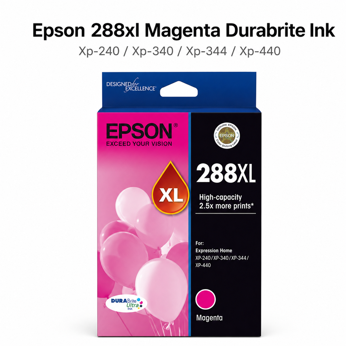 EPSON 288XL MAGENTA DURABRITE INK XP-240 / XP-340 / XP-344 / XP-440