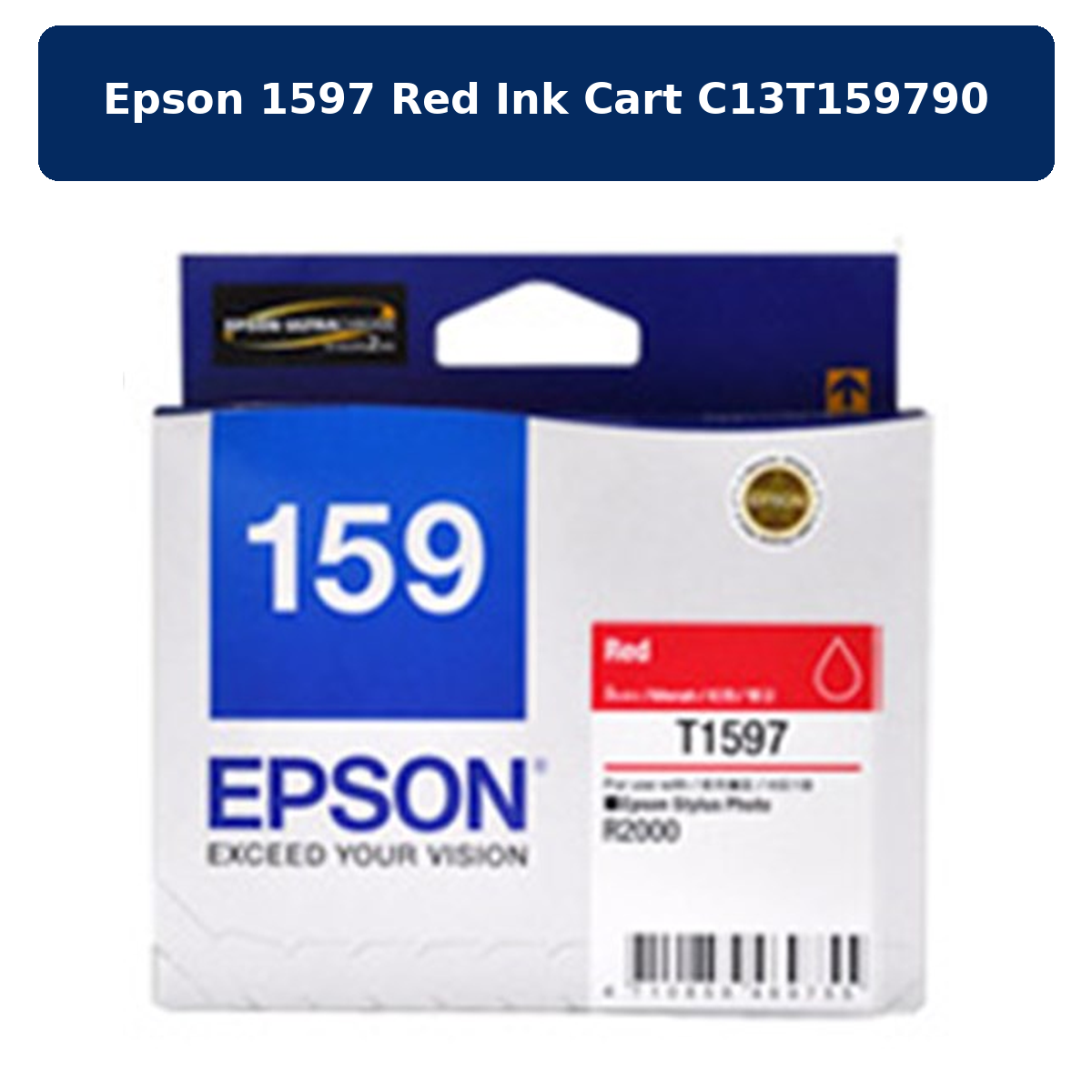Epson 1597 Red Ink Cart C13T159790