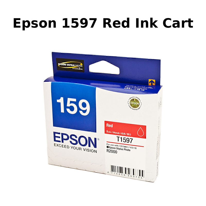 Epson 1597 Red Ink Cart