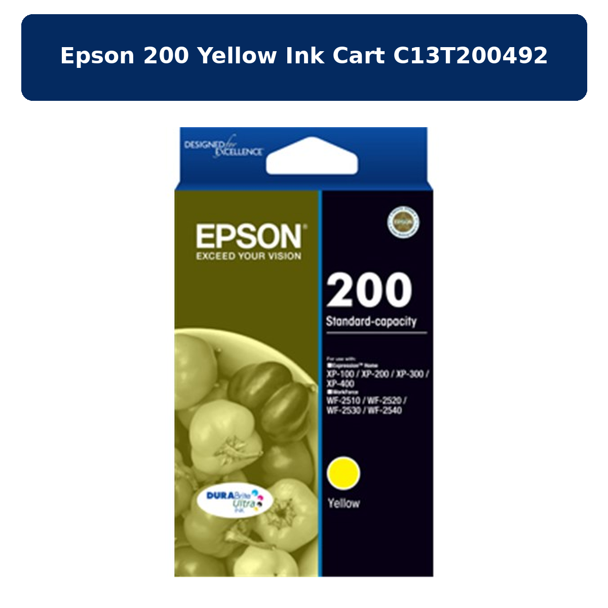 Epson 200 Yellow Ink Cart C13T200492