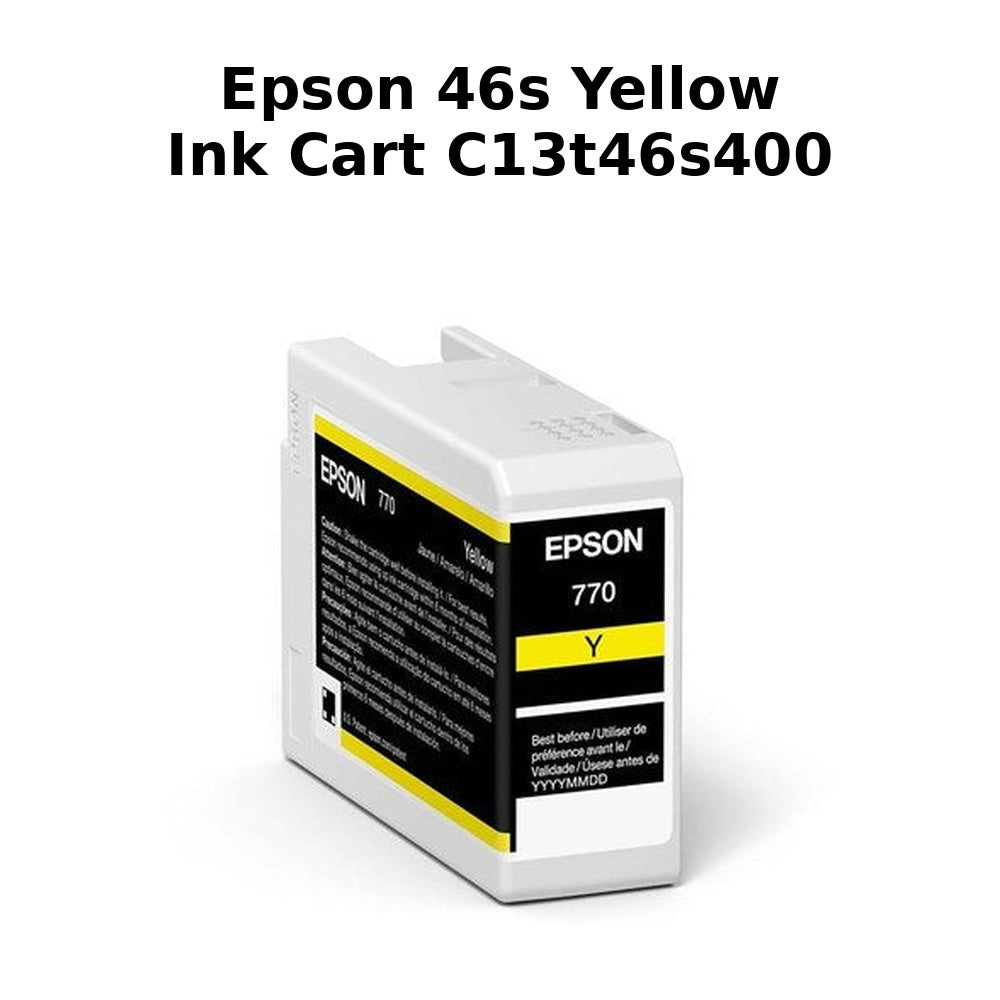 Epson 46S Yellow Ink Cart C13T46S400