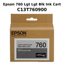 Epson 760 Lgt Lgt Blk Ink Cart C13T760900