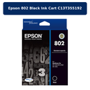 Epson 802 Black Ink Cart C13T355192