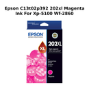 EPSON C13T02P392 202XL MAGENTA INK FOR XP-5100 WF-2860