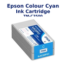 Epson Colour Cyan Ink Cartridge TM-C3500