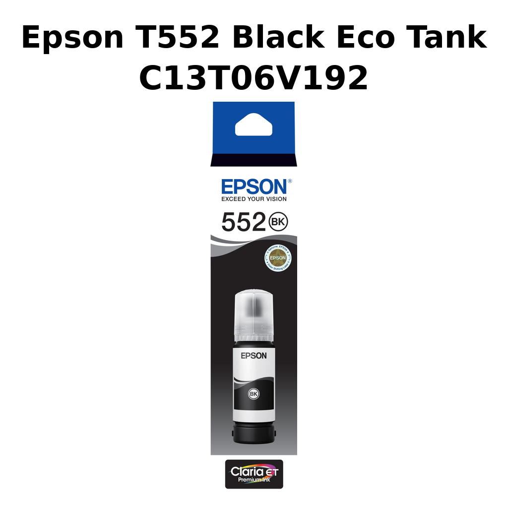 Epson T552 Black Eco Tank C13T06V192