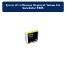 EPSON ULTRA CHROME HI-GLOSS2 YELLOW INK SURECOLOR P405