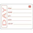 Hygiplas Dissolvable Food Prep Label 50mm x 75mm 250 LPR