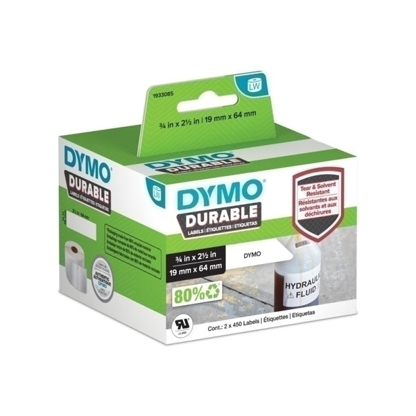 Dymo Durable Labels 19mm x 64mm