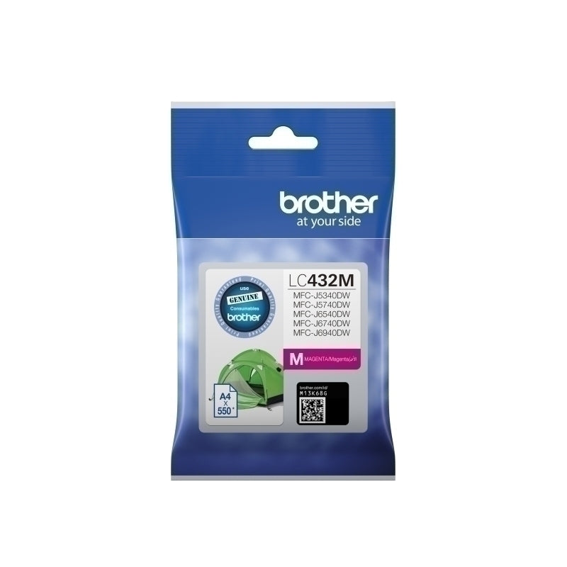 Brother LC432 Magenta Ink Cartridge