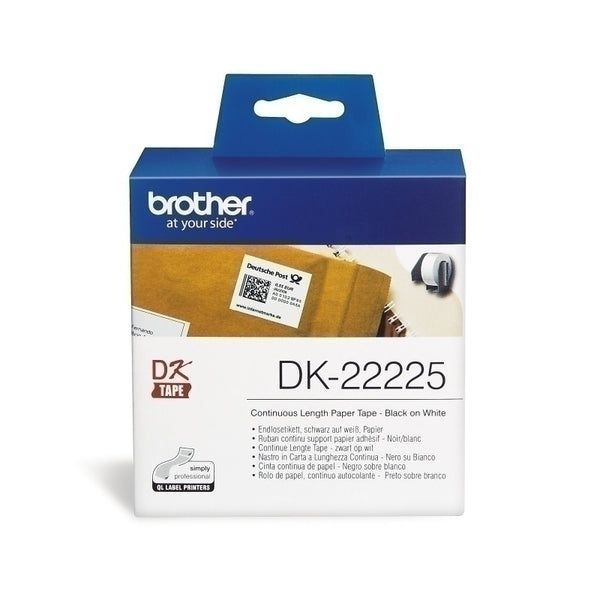 Brother DK-22225 White Roll