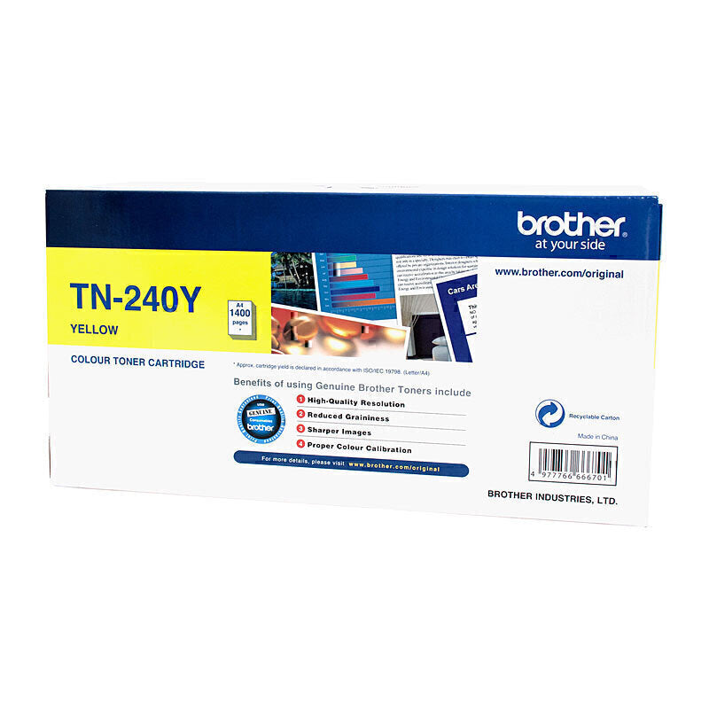 Brother TN-240 Yellow Toner Cartridge