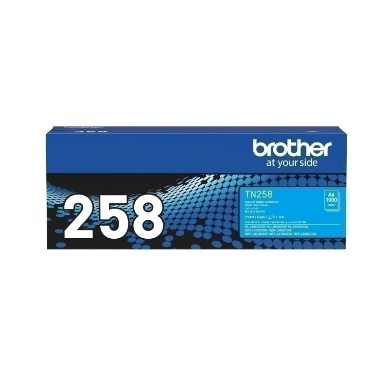Brother TN258 Cyan Toner Cartridge