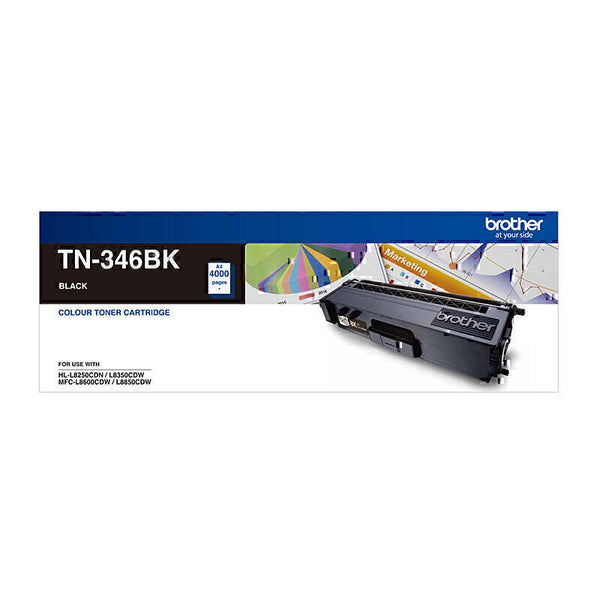 Brother TN-346BK Black Toner Cart