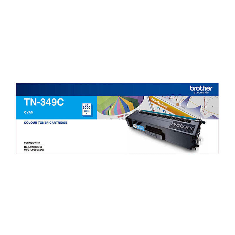 Brother TN-349C Cyan Toner Cartridge