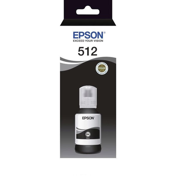 Epson T512 Blk EcoTank Bottle C13T00G192