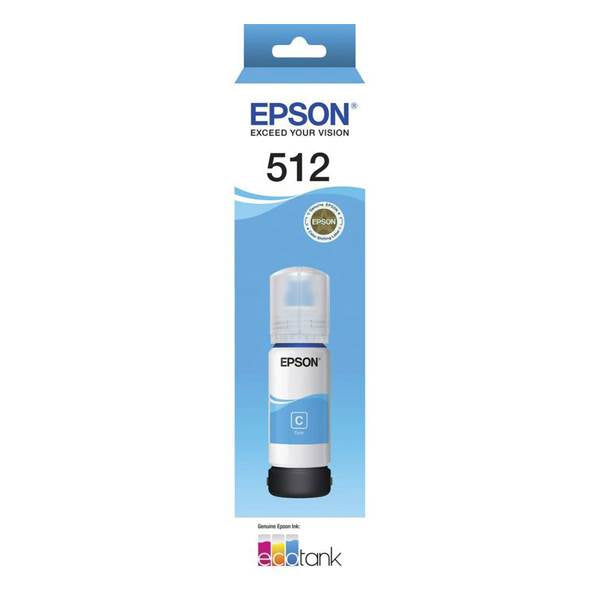 Epson T512 Cyan EcoTank Bottle C13T00H292