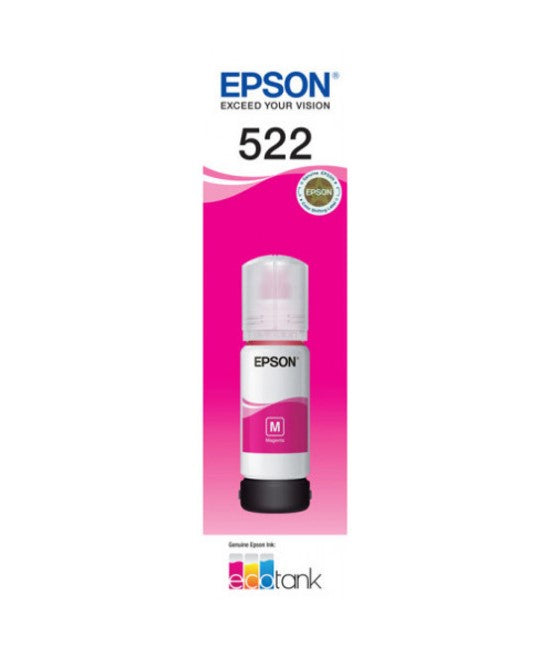 Epson T522 Magenta EcoTank Ink Bottle — C13T00M392