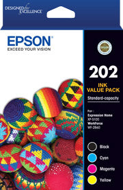 Epson 202 4 Ink Value Pack C13T02N692