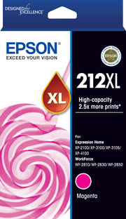 Epson 212XL Magenta Ink Cart C13T02X392