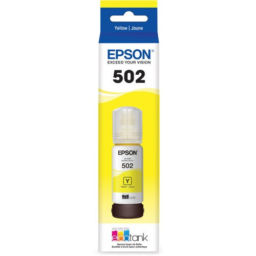 Epson T502 Yellow EcoTank Bottle C13T03K492