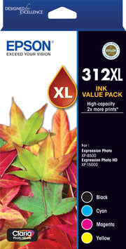 EPSON C13T02N492 312XL 4 COLOUR PACK XP-8500 XP-15000