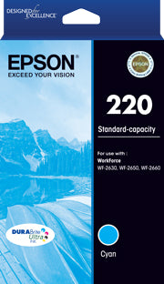 Epson 220 Cyan Ink Cartridge C13T293292
