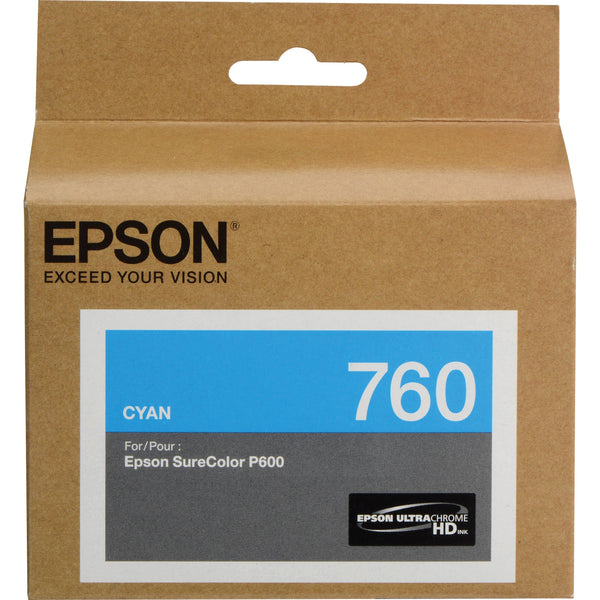 Epson 760 Cyan Ink Cart C13T760200