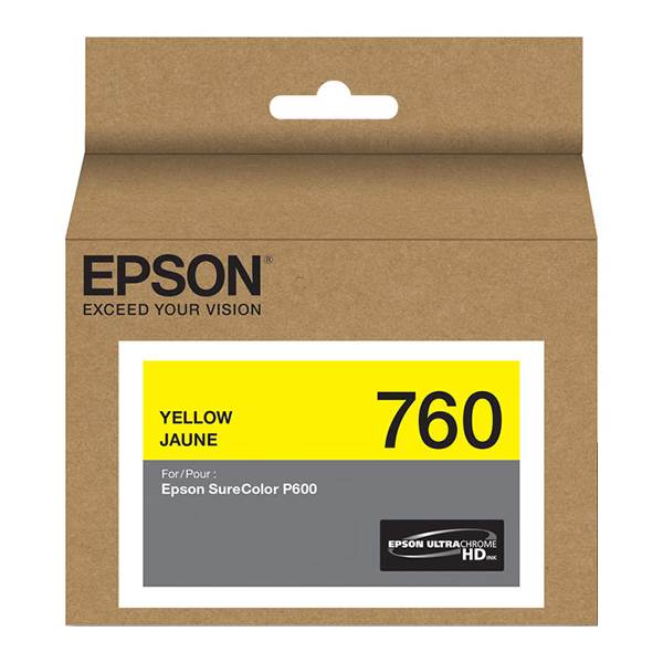 Epson 760 Yellow Ink Cart C13T760400