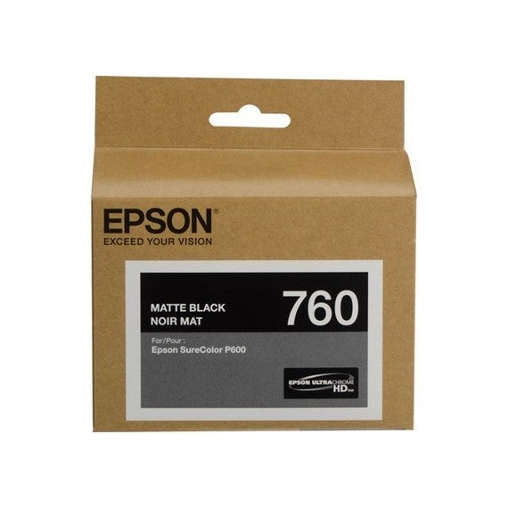 Epson 760 Matte Black Ink Cart C13T760800