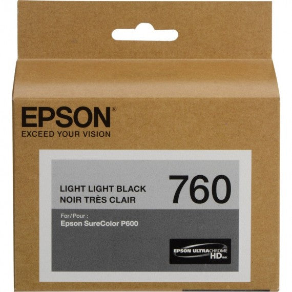 Epson 760 Lgt Lgt Blk Ink Cart  C13T760900