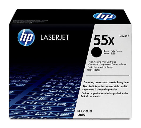 HP #55X Black Toner CE255X