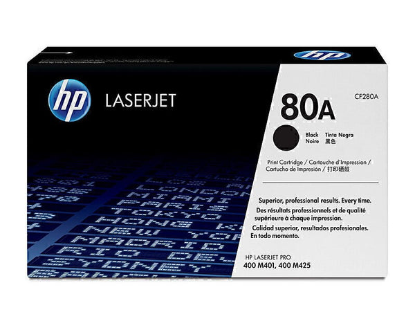 HP #80A Black Toner CF280A