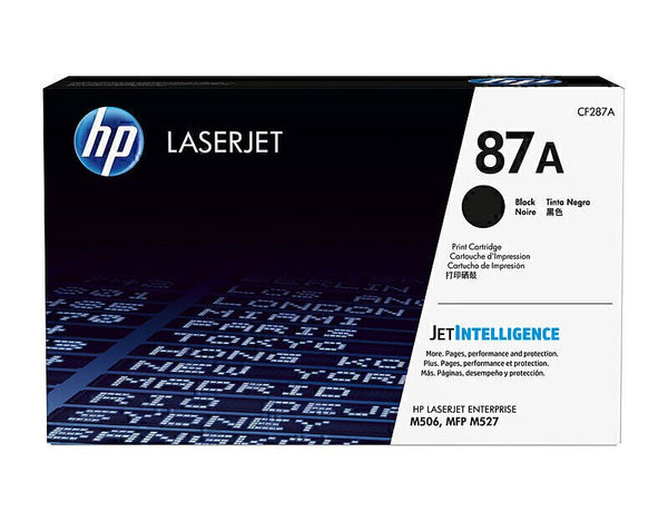 HP #87A Black Toner CF287A