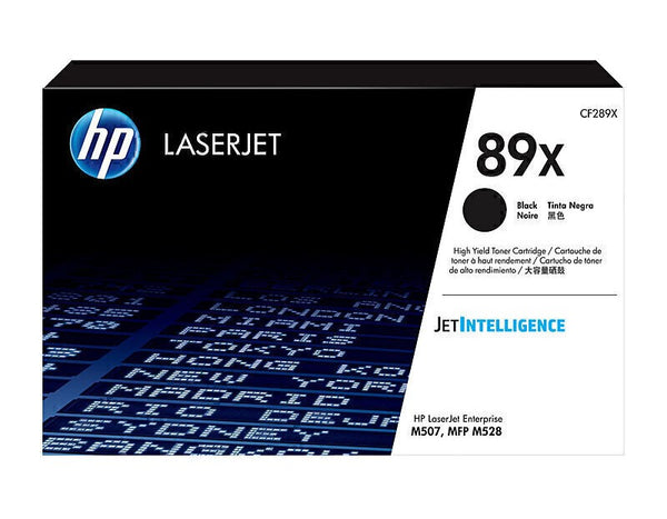 HP #89X Black Toner CF289X