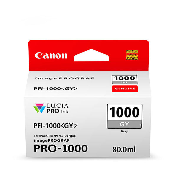 Canon PFI1000 Grey Ink Cart