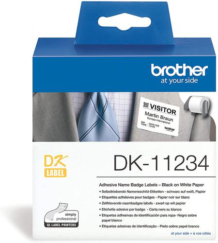 Brother DK-11234 Name Badge Labels