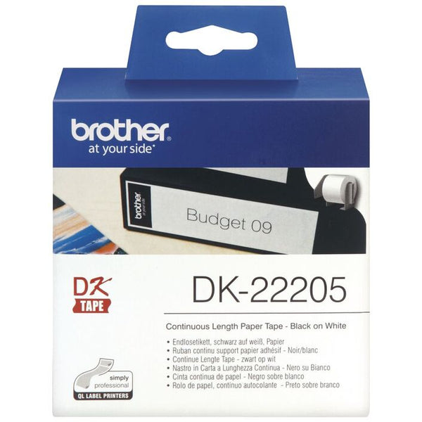 Brother DK-22205 White Roll
