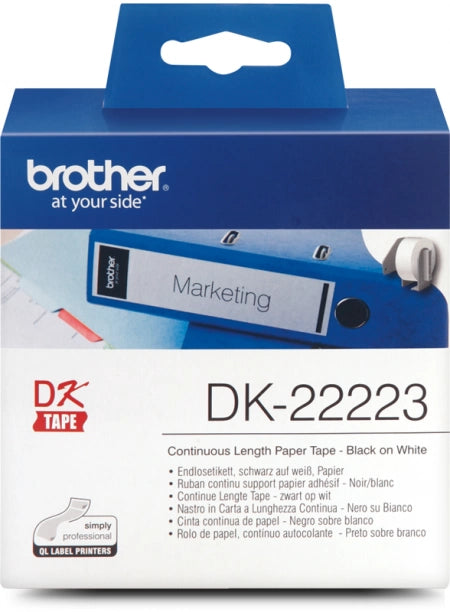 Brother DK-22223 White Roll