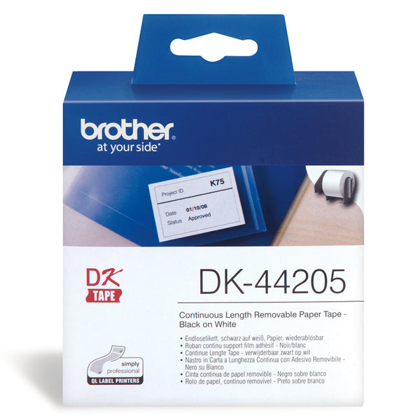 Brother DK-44205 White Roll