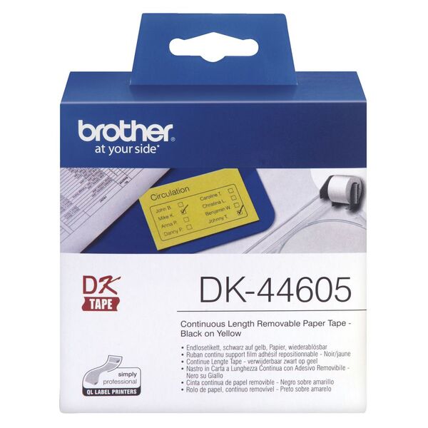 Brother DK-44605 Yellow Roll