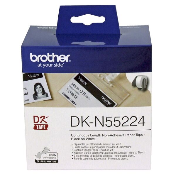 Brother DK-N55224 White Roll