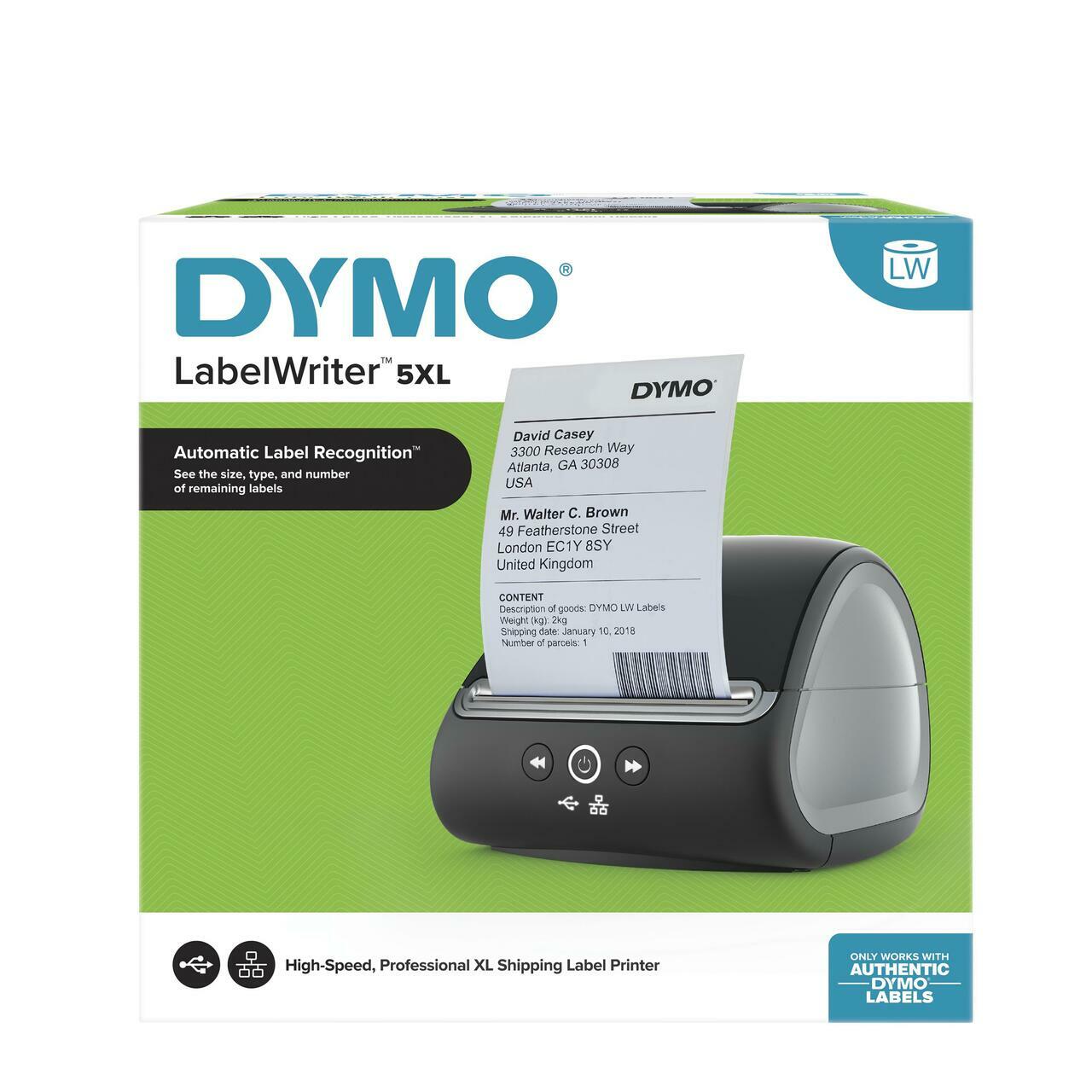 DYMO LabelWriter 5XL Shipping Label Printer