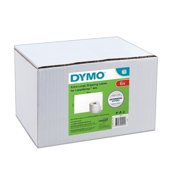 Dymo Shipping Labels 104x159mm 6 Pack