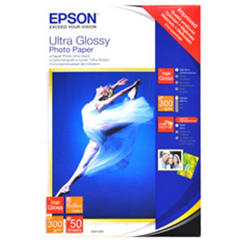 ULTRA GLOSSY PHOTO PAPER 4X6 50 SHEETS