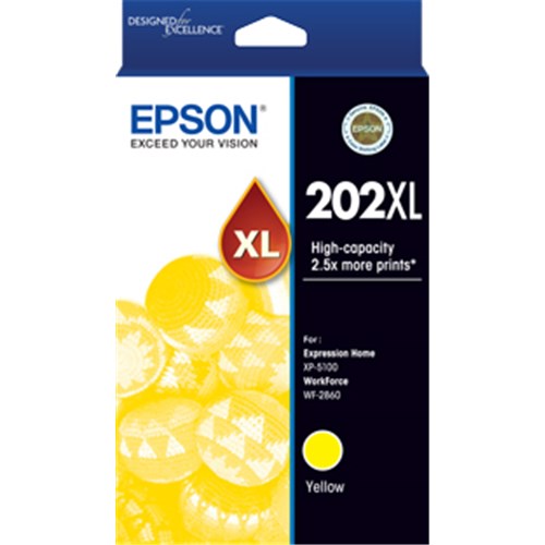 Epson 202XL Yellow Ink Cart C13T02P492